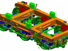 机车转向架的检测